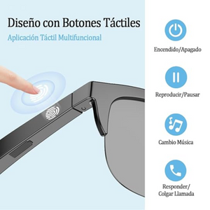 Gafas Inteligentes Bluetooth Microfono