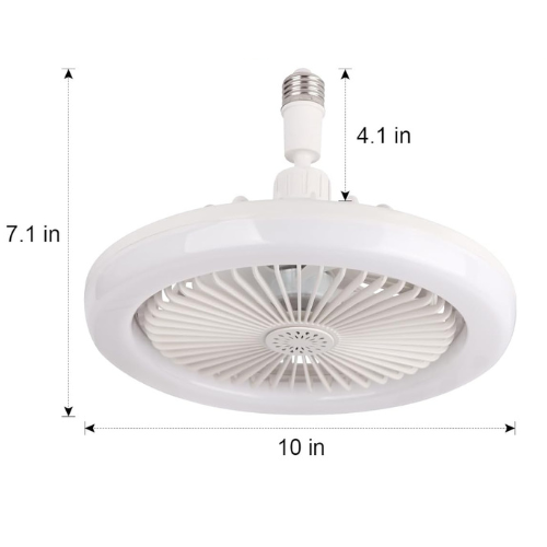 ventilador de techo con luz de mando 3 en 1